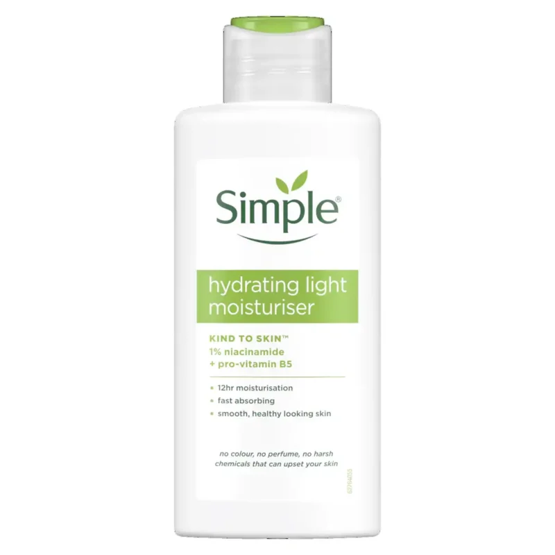 Kind to Skin Hydrating Light Moisturiser آبرسان سیمپل Hydrating Light حجم 125 میل - Image 1