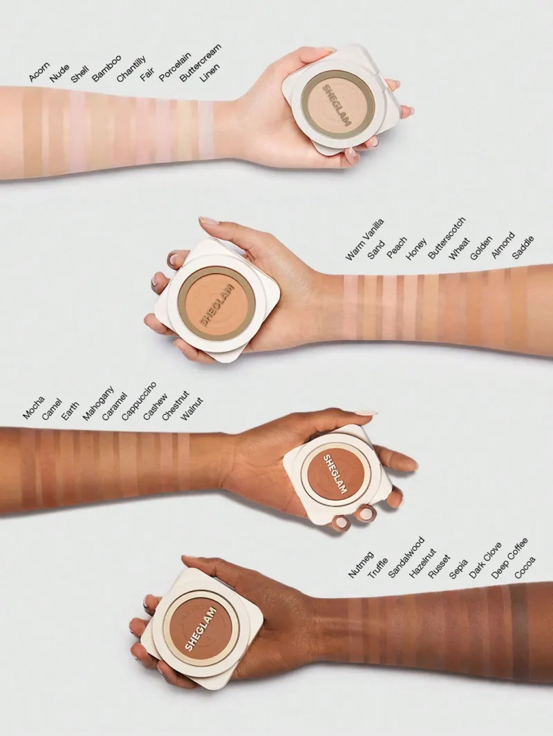 پنکک کرم‌پودری شیگلم مدل Skin-Focus High Coverage  - Image 2