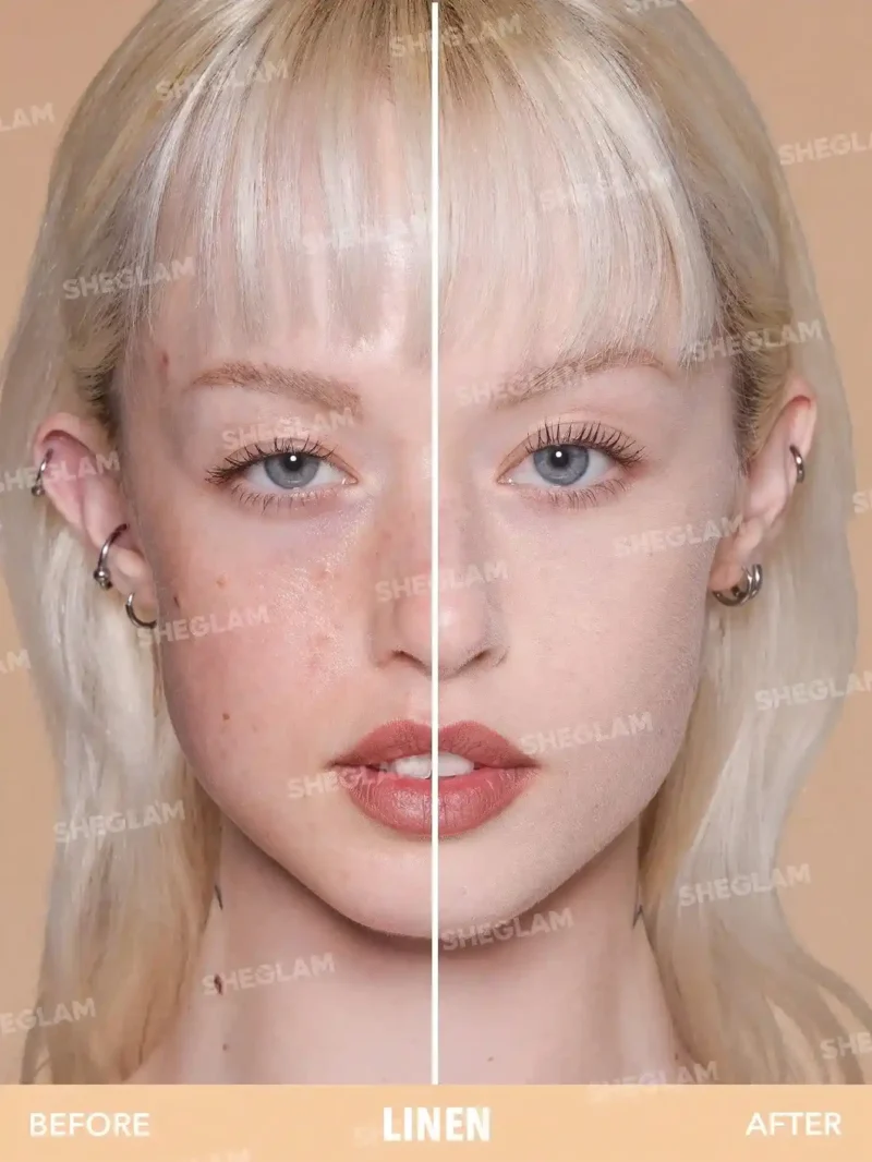 پنکک کرم‌پودری شیگلم مدل Skin-Focus High Coverage  - Image 3