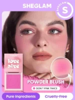 رژگونه پودری شیگلم مدل DONT PINK TWICE - Image 2