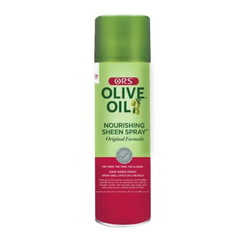 ors_oliveoil_sheen_web_square اسپری شاین مو او آر اس Nourishing Sheen حجم 450 میل - Image 1