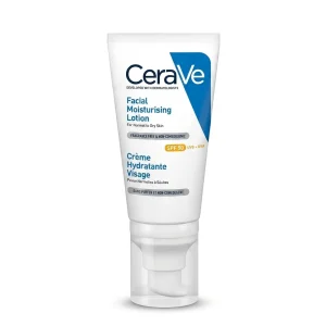 لوسیون ضدآفتاب مرطوب‌کننده سراوی spf50 حجم 52میل