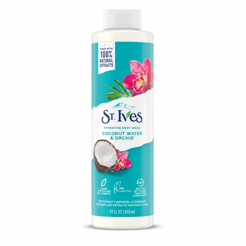 سنت ایوز copy شامپو بدن سنت ایوز مدل coconut water & orchid حجم 650 میل - Image 1