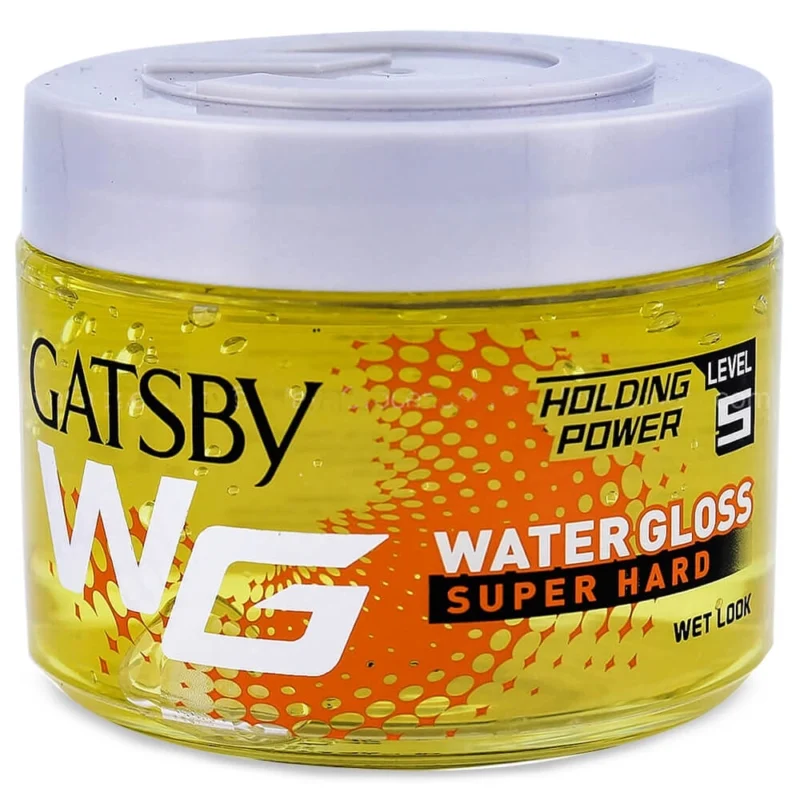 0226994_gatsby-red-water-gloss-level-5-300-gr-323230551604.jpg copy ژل مو بسیار قوی گتسبی مدل WaterGloss وزن 300گرم - Image 1