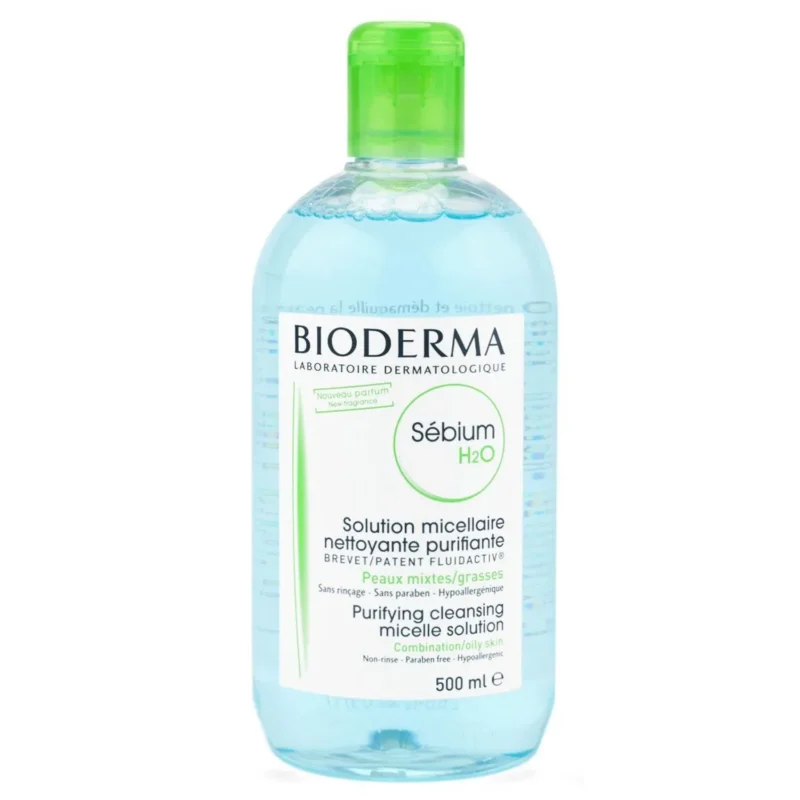 bioderma sebium micellar water میسلار واتر پوست چرب و مختلط مدل sebium بایودرما 500 میل - Image 1