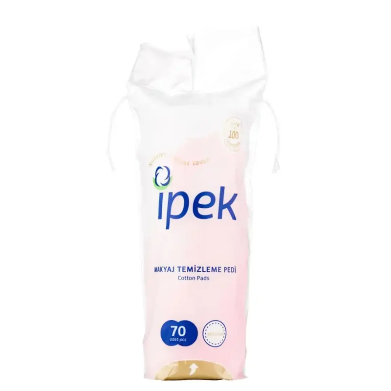 70-pack-of-ipak-makeup-remover-pads پد آرایش پاک کن ایپک بسته 70 عددی