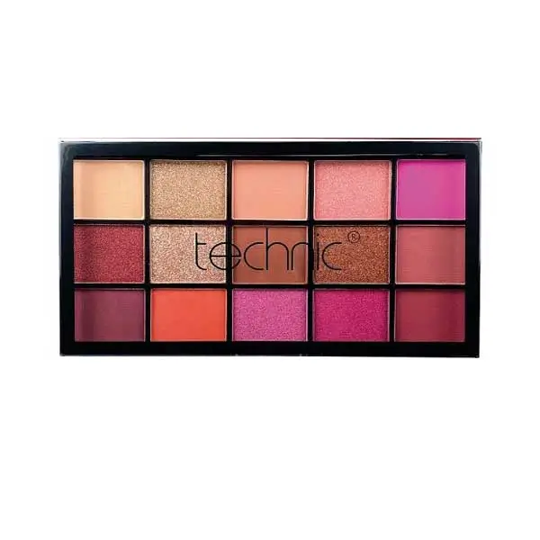 BOUJEE model eye shadow palette (1) پالت سايه چشم تكنيك مدل HOT LOVE (15 رنگ) - Image 1