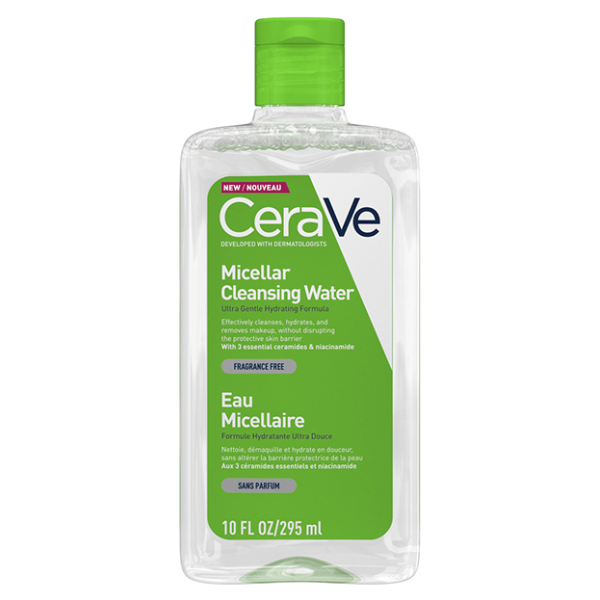 Cerave Hydrating Micellar Water 295ml میسلار واتر آبرسان سراوی مدل Hydrating حجم 295میل - Image 1