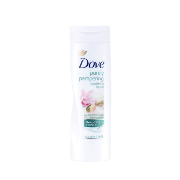 Dove Purely Pampering body lotion لوسيون بدن داو مدل purely pampering آبرسان انواع پوست 250 ميل - Image 1