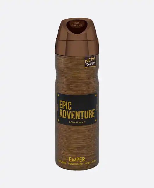 Emper-Epic-Adventure-Spray-for-men-200-ml اسپری مردانه امپر مدل Epic Adventure حجم 200 میل - Image 1