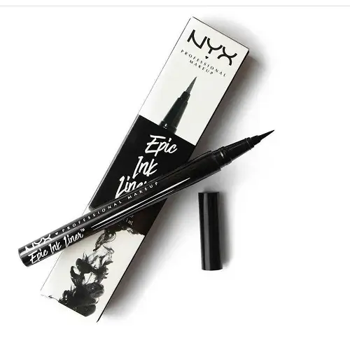 Epic Ink Liner خط چشم ماژیکی اپیک Epic Ink Liner رنگ Black حجم 1 میل نیکس NYX