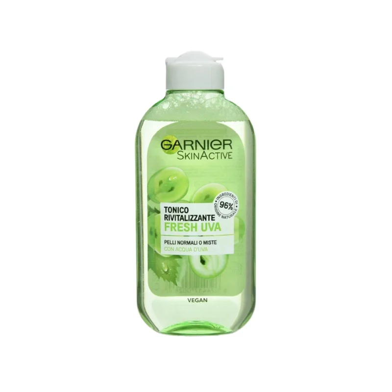 Garnier-Skin-Active-Tonico-Rivitalizzante-Fresh-200ml تونر انگور پوست نرمال تا مختلط گارنیر مدل Fresh UVA حجم 200میل - Image 1