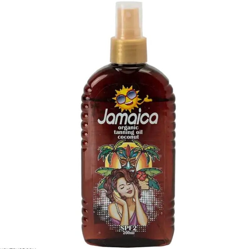JAMAICA-2 اسپری برنزه کننده جاماییکا مدل Coconut Oil حجم 200میل - Image 1
