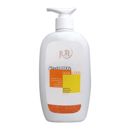 Jute Body Moisturizing Lotion With Mandarin Scent 400 Ml copy لوسیون مرطوب کننده بدن ژوت با رایحه ماندارین حجم ۴۰۰میل - Image 1