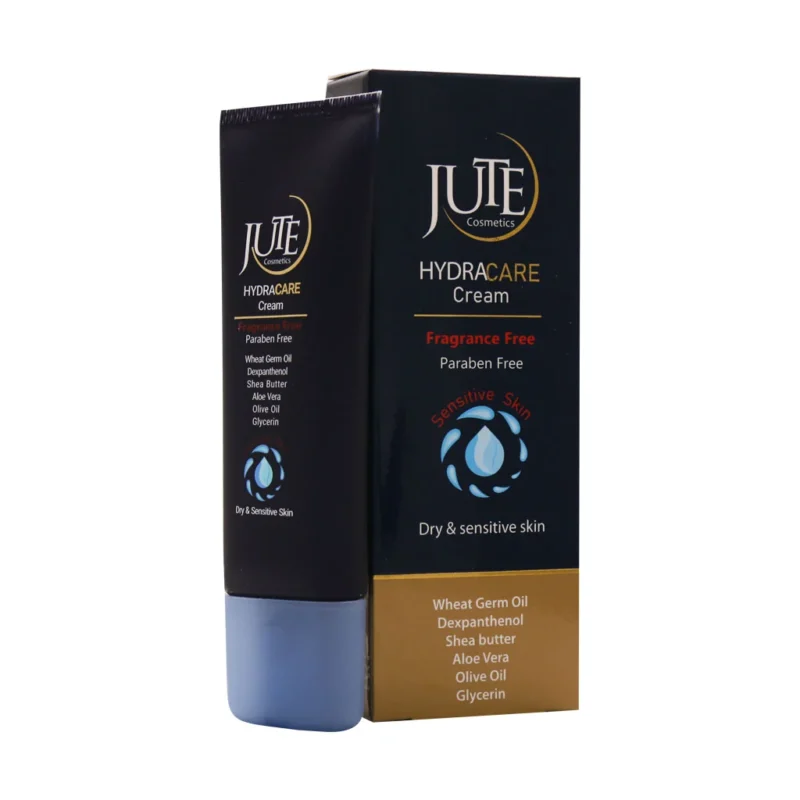 Jute-Hydra-Care-Cream-For-Dry-And-Sensitive-Skin-75 کرم آبرسان Hydra care ژوت پوست خشک و حساس 70میل - Image 1