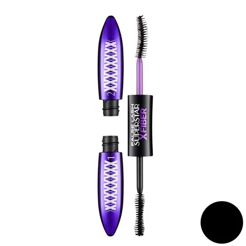 L'Oreal Superstar Xfiber False Lash volumizing mascara ریمل حجم دهنده لورآل مدل Superstar Xfiber False Lash