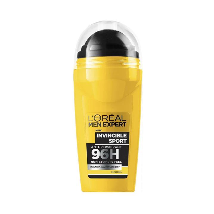 L'Oreal invincible sport antiperspirant cream رول ضد تعریق مردانه لورال مدل Invincible Sport حجم 50 میل - Image 1