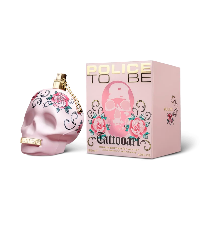 عطر زنانه پلیس مدل TO BE TATTOO ART حجم 125 میل - Image 2