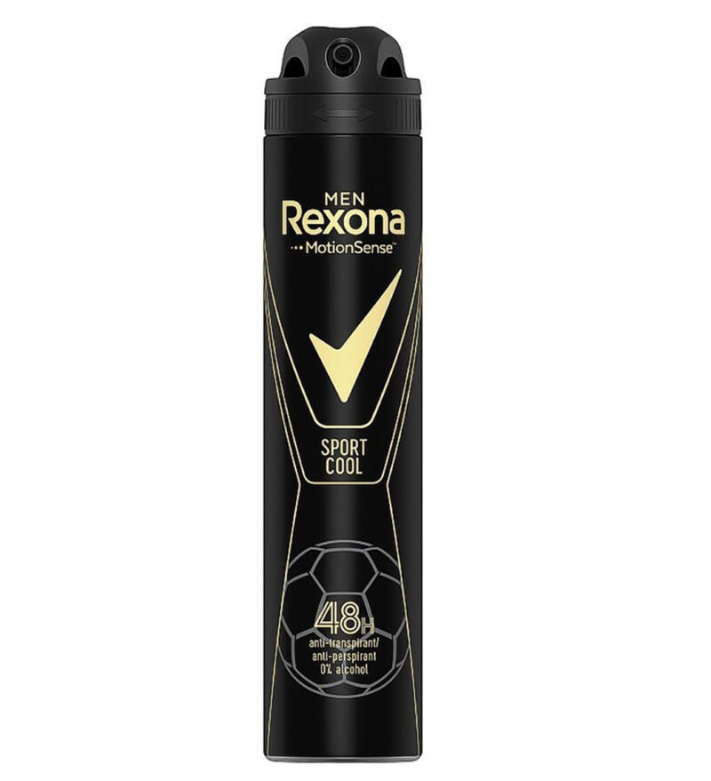 Rexona deodorant spray 200 ml. Men sport cool اسپری ضدتعریق مردانه رکسونا Sport Cool حجم 200میل - Image 1