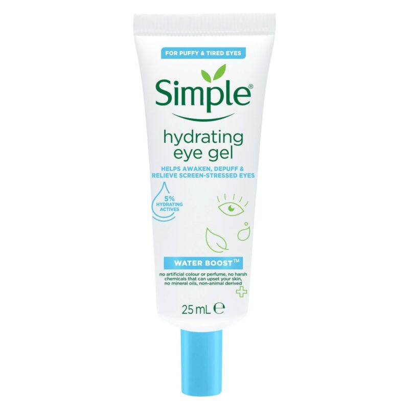Simple Hydrating Eye Gel 25ml ژل دورچشم آبرسان سیمپل مدل Hydrating حجم 25میل - Image 1