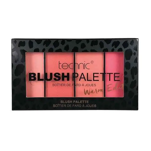 Technic-Warm-Edit-Blush-Palette-3 (1) پالت رژگونه تکنیک Technic مدل Warm Edit