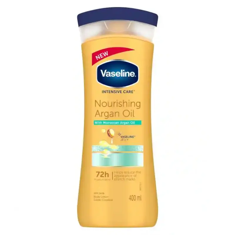 Vaseline Nourishing Argan Oil Body Lotion 400ml (1) لوسیون بدن وازلین مدل Argan Oil حجم 400میل - Image 1