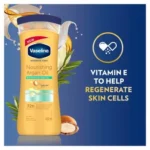 لوسیون بدن وازلین مدل Argan Oil حجم 400میل - Image 2