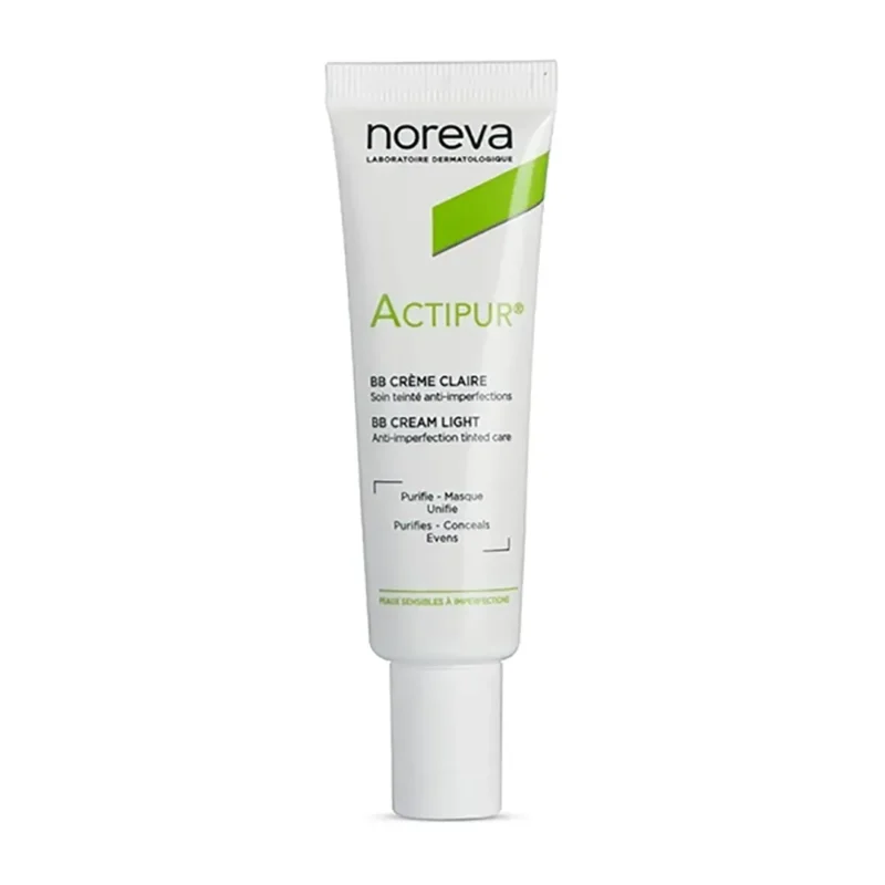 active-pour-norva-bb-cream بی بی کرم ضد جوش نوروا مدل ACTIPUR حجم 30 میل