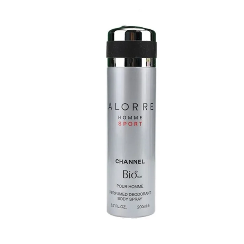alorre homme اسپری مردانه بایواستار مدل Alorre Homme حجم 200میل - Image 1