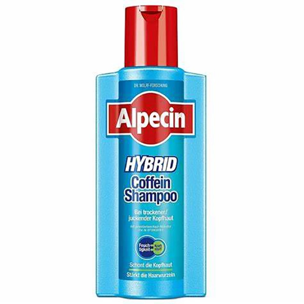 alpecin-shampoo-hybrid-caffeine-for-sensitive-or-itchy-scalps-250ml شامپو آلپسین مدل Hybrid Sensitive کافئین 250 میل