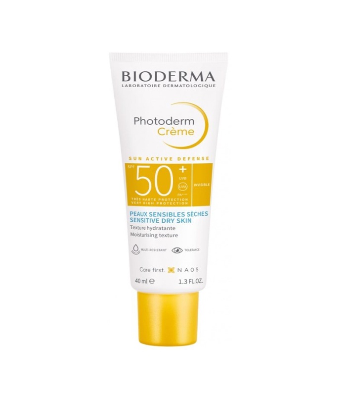 bioderma-photoderm-cream-sun-active-defense-spf50-invisible-40ml کرم ضدآفتاب بایودرما +Crème SPF 50 حجم - Image 1