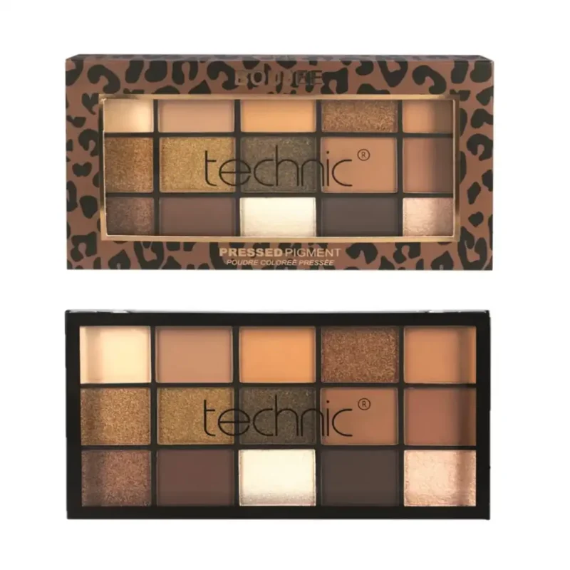 boujee-technique-eyeshadow-palette پالت سایه چشم 15 رنگ تکنیک مدل Boujee