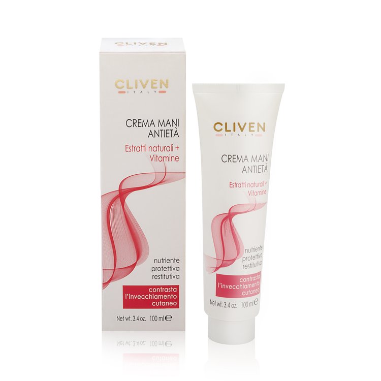 cliven anti aging hand cream کرم دست ضدپیری کلیون مدل Anti-Aging حجم 100میل - Image 1