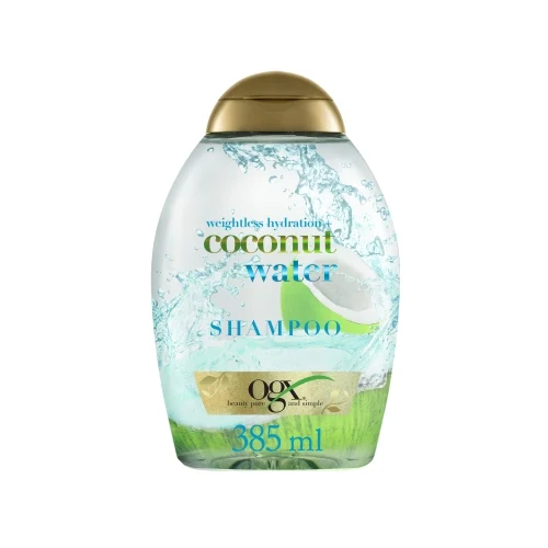 coconut-water-shampoo-web شامپو آبرسان موی او جی ایکس مدل coconut water حجم 385میل - Image 1