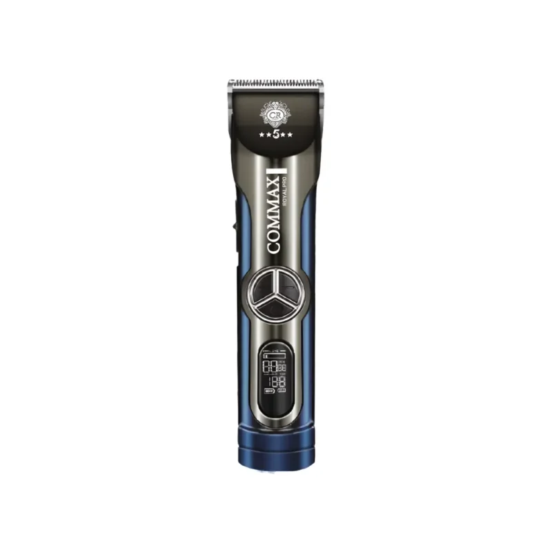 commax-royal-pro-cr-1090-electric-hair-clipper-front-view ماشین اصلاح حرفه ای و پیشرفته کوماکس رویال پرو مدل CR-1090