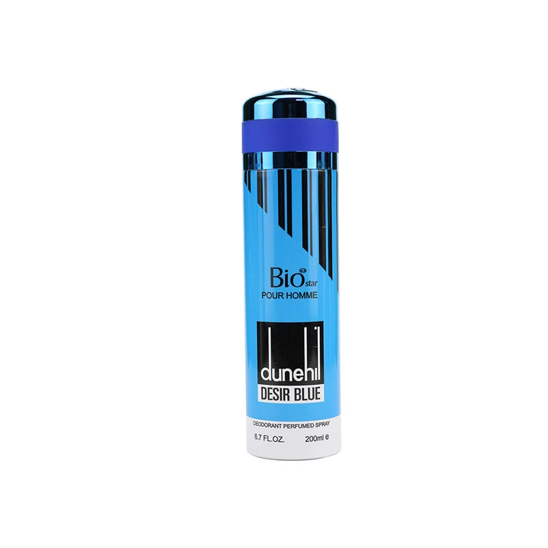 dunehil اسپری مردانه بایواستار مدل Dunehil Blue حجم 200میل - Image 1