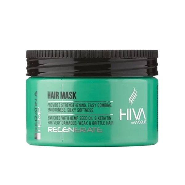 evoque-keratin-and-hemp-hair-mask-250-ml ماسک مو حاوی کراتین و شاهدانه ایووک حجم 250 میل
