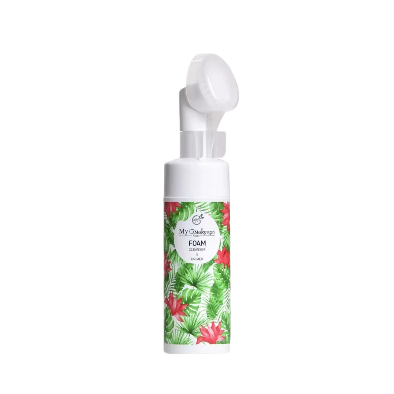 foam cleanser & primer my makeup story فوم شستشو صورت مای میکاپ استوری حجم 150میل - Image 1