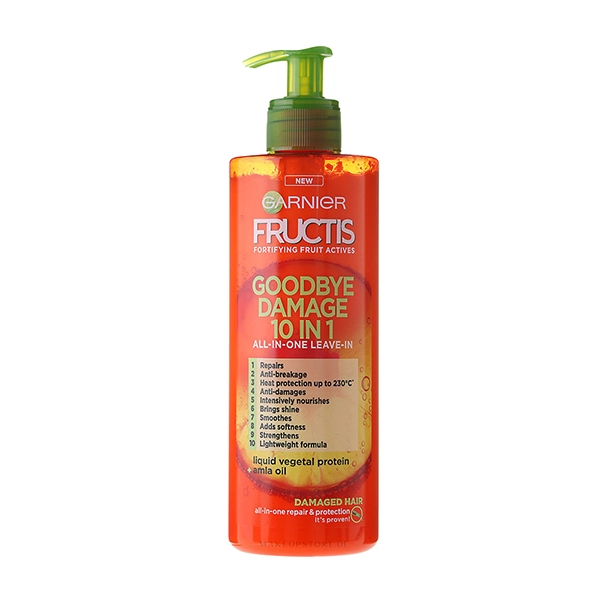 garnier-goodbye-damage-10-in-1-hair-cream-volume-400-ml کرم مو گارنیر مدل Goodbye Damage 10 in 1 حجم 400 میلی لیتر