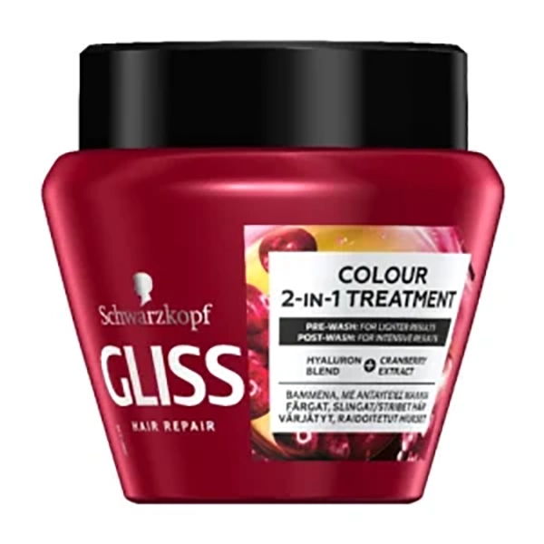 gliss-ultimate-color-red-hair-mask-volume-300-ml ماسک مو قرمز گلیس مدل ULTIMATE COLOR حجم 300 میل