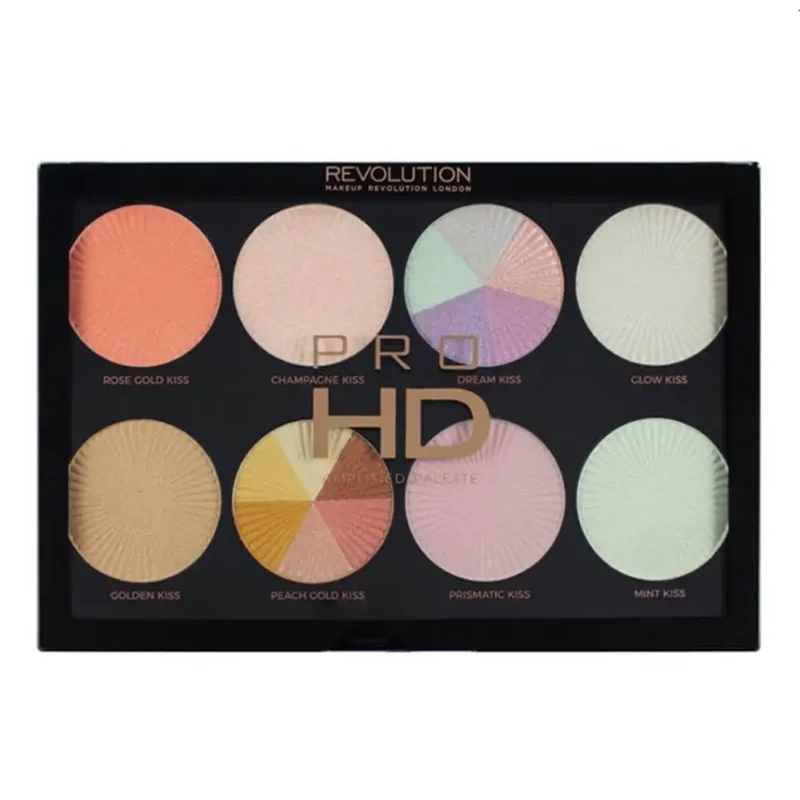 glow-getter-8-color-highlighter-palette پالت هایلایتر 8 رنگ رولوشن مدل Glow Getter