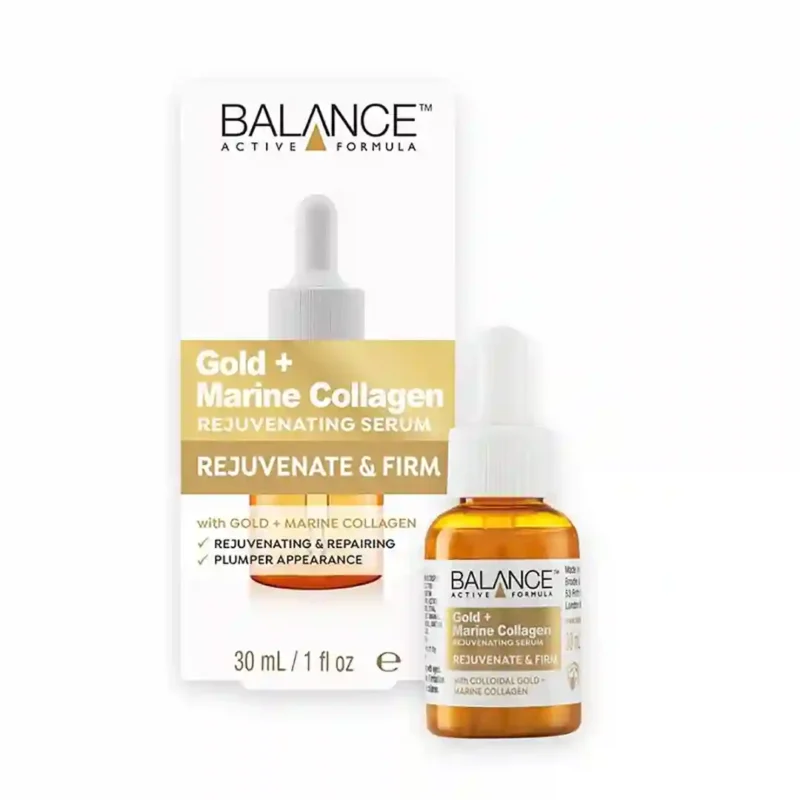 gold-marine-serum-balance-30-ml سرم جوانساز بالانس مدل gold & marine collagen حجم 30 میل