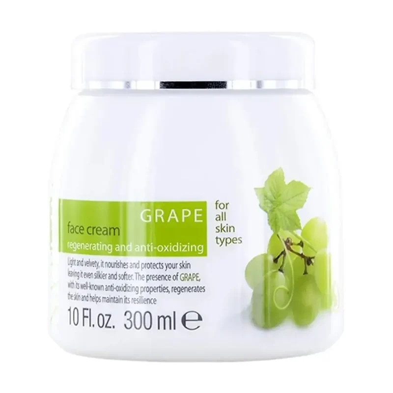 grape-face-cream-cell-reconditioner-and-anti-oxidizing-for-all-skin-types-300-ml کرم آنتی اکسیدان و بازسازی کننده پوست کلیون 300 میل
