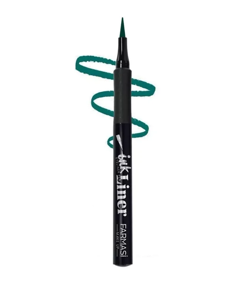 ink liner خط چشم ماژیکی فارماسی مدل InkLiner رنگ سبزآبی - Image 1