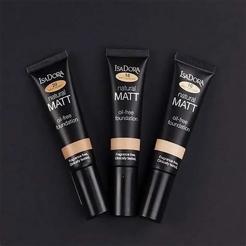 کرم پودر ایزادورا مدل natural MATT پوست چرب حجم 35 ميل - Image 2