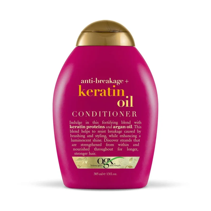 keratin oil conditioner ogx 385ml نرم کننده مو او جی ایکس مدل Keratin Oil حجم 385 میل - Image 1