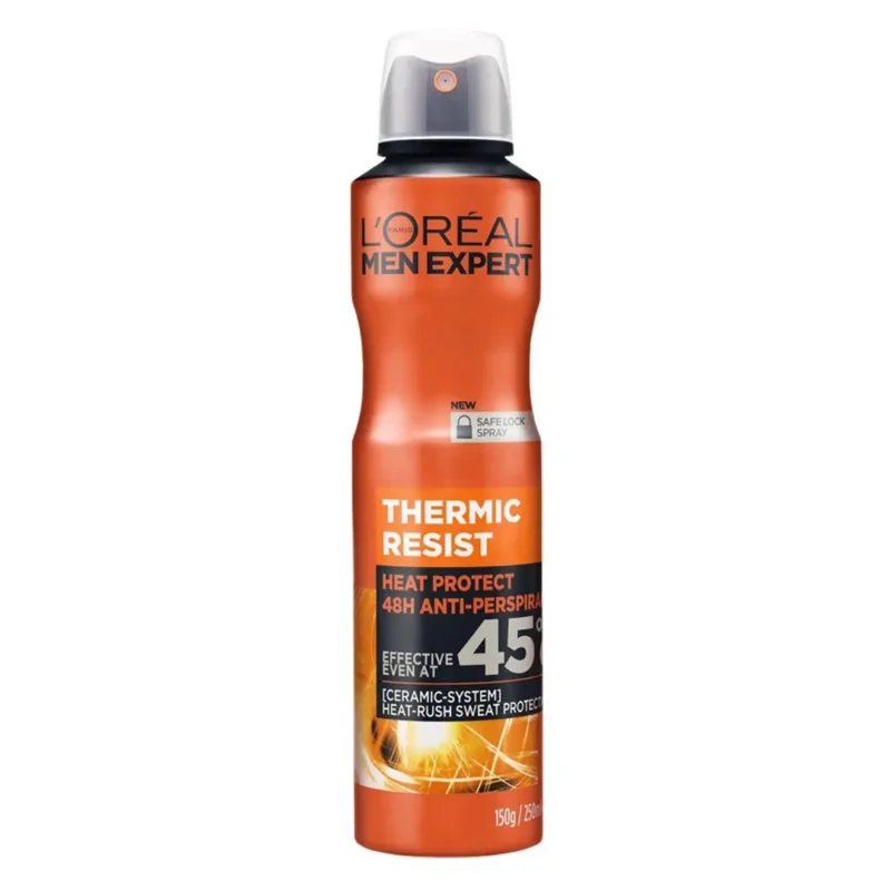 loral-mens-antiperspirant-spray-thermic-resist-model-volume-250-ml اسپري ضد تعريق لورال مردانه مدل THERMIC RESIST حجم 250 ميل