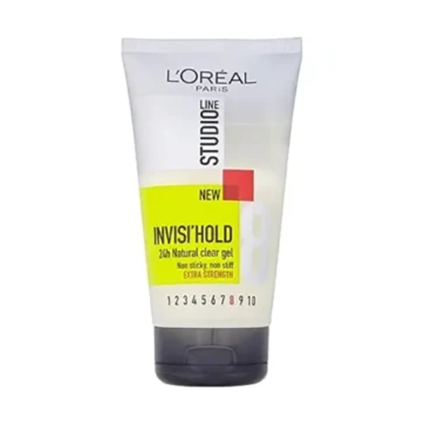 loreal-hair-styling-gel-model-invisi-hold-no-8-volume-150-ml ژل حالت دهنده موی لورآل مدل Invisi Hold شماره 8 حجم 150 میل