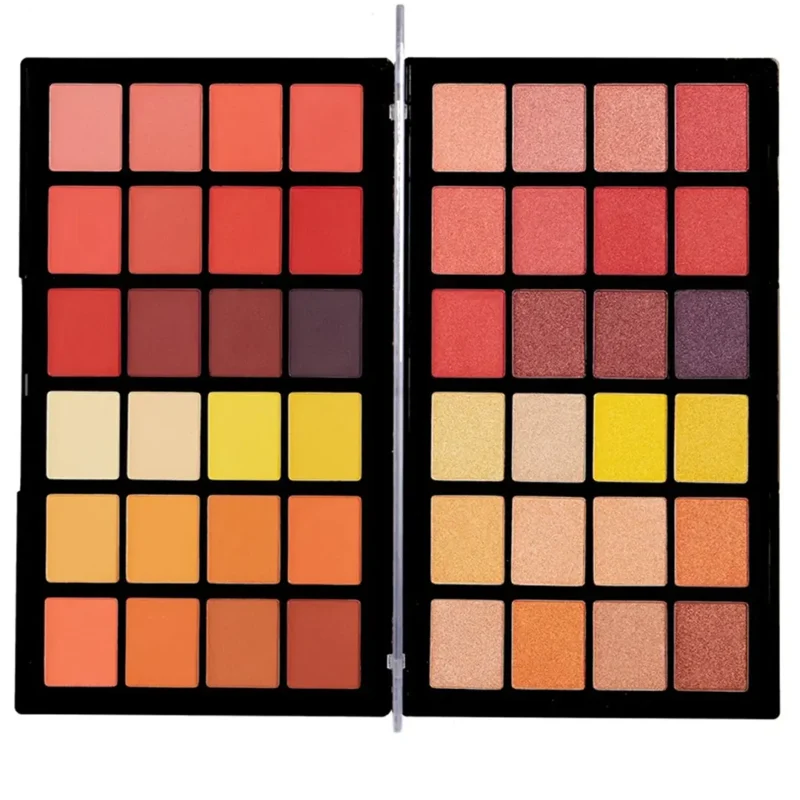 makeup-revolution-colour-book-shadow-palette-cb03 پالت سایه چشم رولوشن مدل Colour Book Cb03