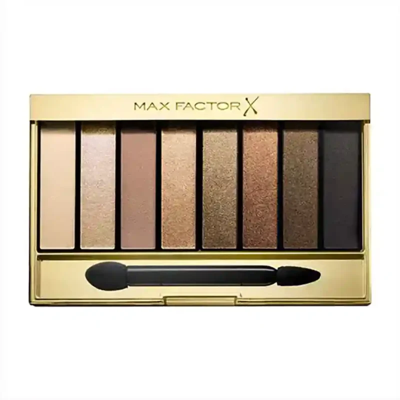 max-factor-eyeshadow-palette-masterpiese-nude-no-02 پالت سایه چشم مکس فکتور مدل Masterpiese Nude شماره 02